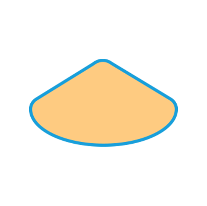Illustrated cross section depicting Pie wire
